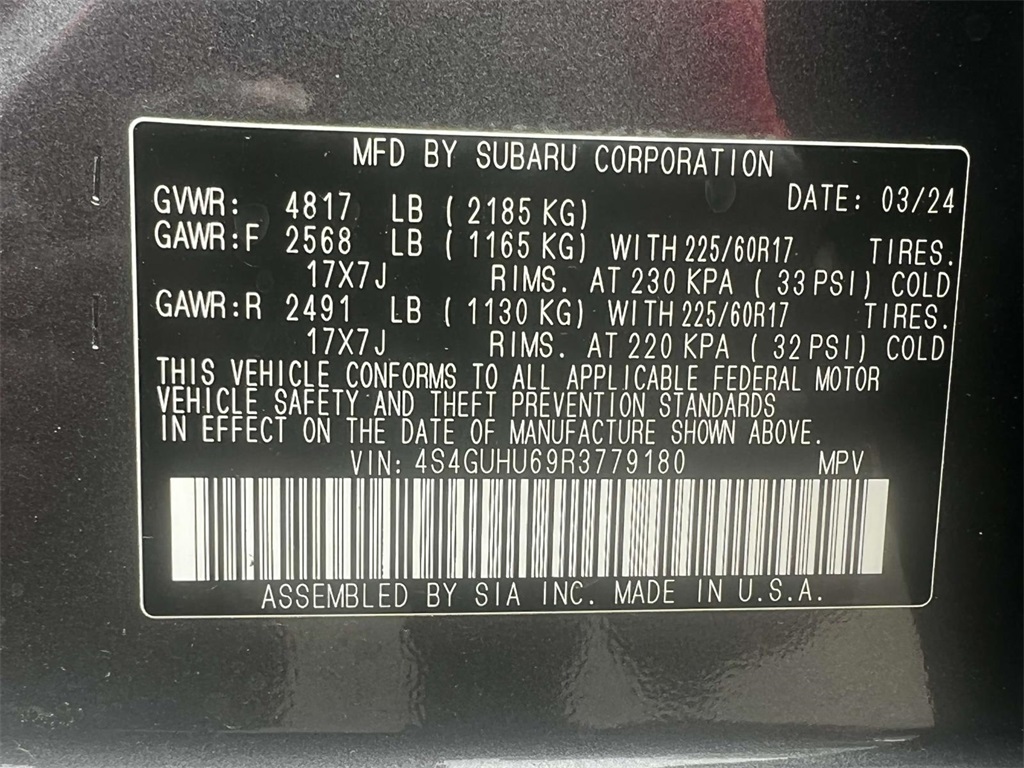2024 Subaru Crosstrek Wilderness photo 10