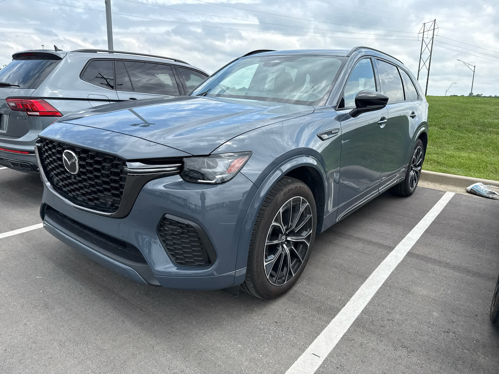 Certified 2025 Mazda CX-70 Premium Plus Package with VIN JM3KJEHC7S1113062 for sale in Kansas City
