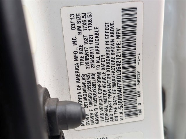 2013 Honda CR-V EX-L photo 37