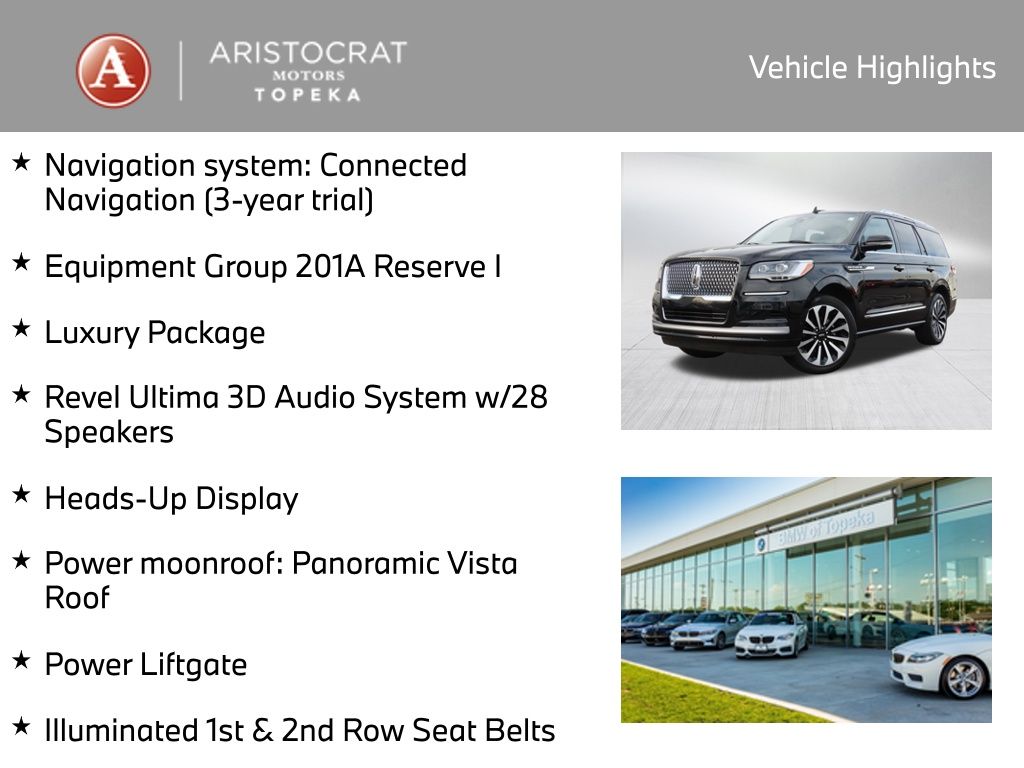 Used 2022 Lincoln Navigator Reserve with VIN 5LMJJ2LT1NEL16514 for sale in Kansas City