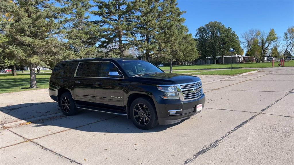 Used 2015 Chevrolet Suburban LTZ with VIN 1GNSKKKC5FR653201 for sale in Oslo, Minnesota