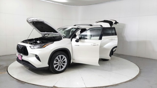 Used 2021 Blizzard Pearl Toyota Hybrid Limited image 9
