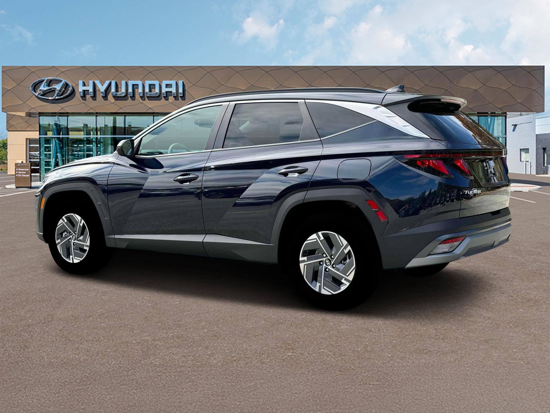 2025 Hyundai Tucson Hybrid Blue photo 2