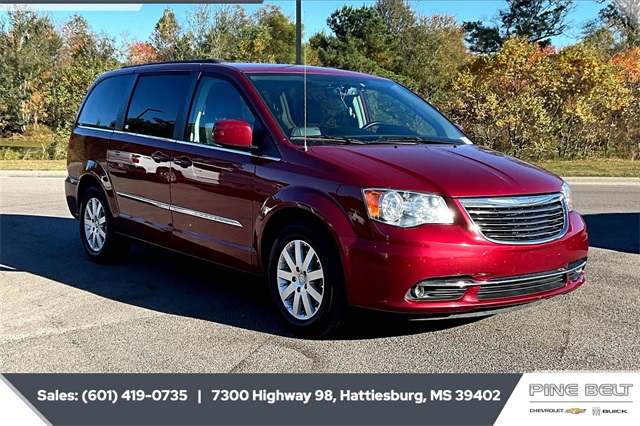 Used 2016 Chrysler Town & Country Touring with VIN 2C4RC1BG0GR291713 for sale in Hattiesburg, MS