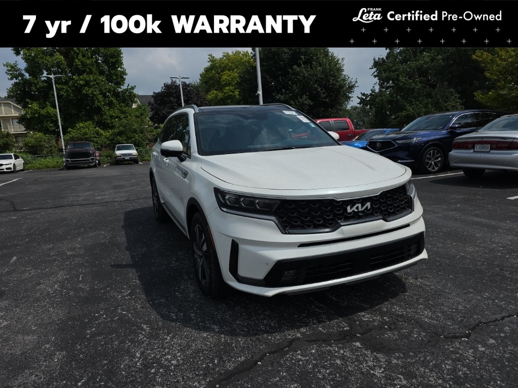 Used 2023 Snow White Pearl Kia SX Prestige image 1