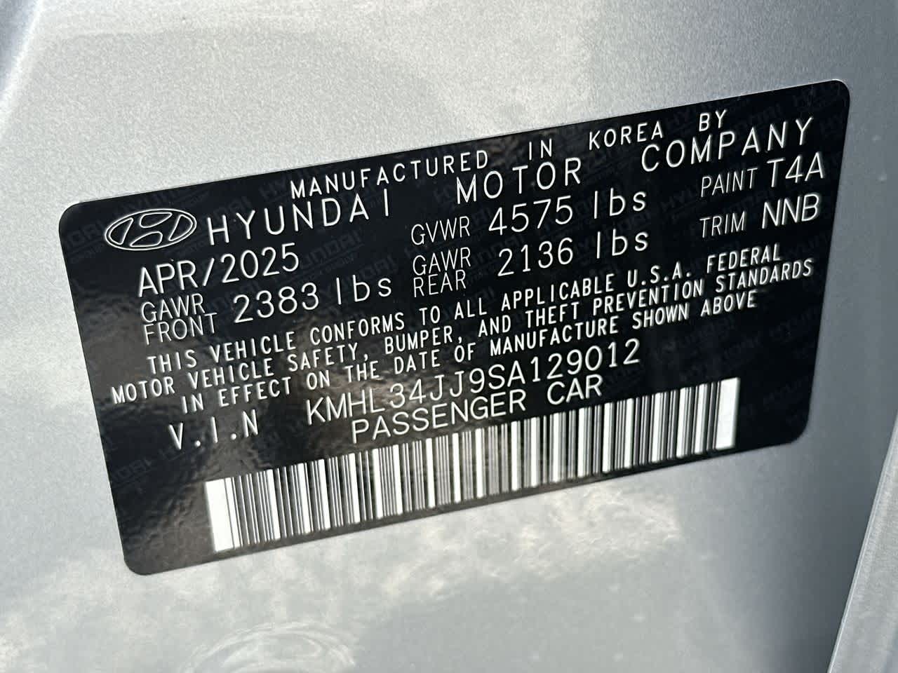 2025 Hyundai Sonata Hybrid SEL photo 29