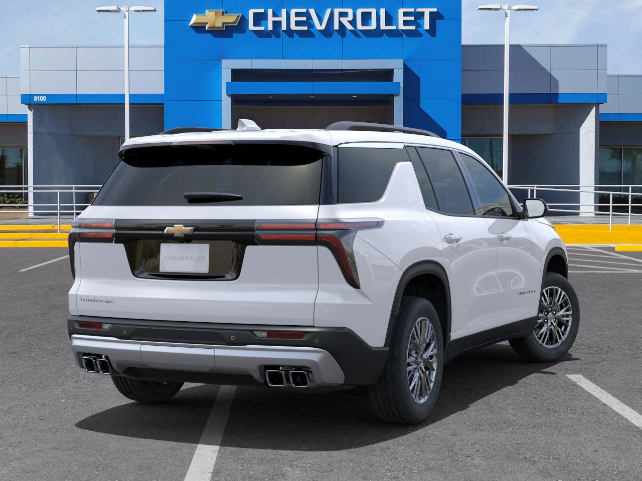 2025 Chevrolet Traverse LT White at Classic Elite Chevrolet Hwy 6