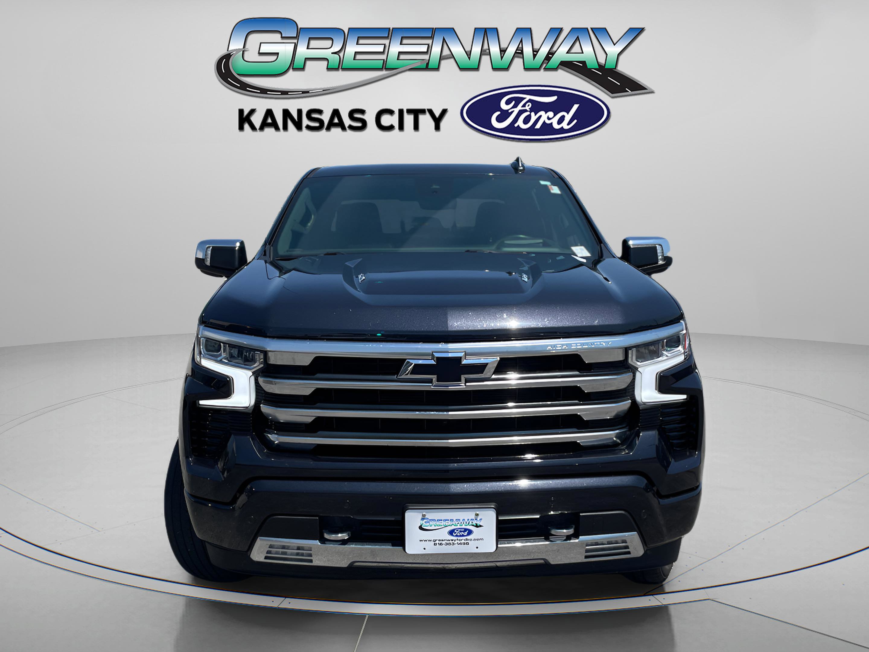 Used 2023 Chevrolet Silverado 1500 High Country with VIN 1GCUDJEL7PZ166133 for sale in Kansas City