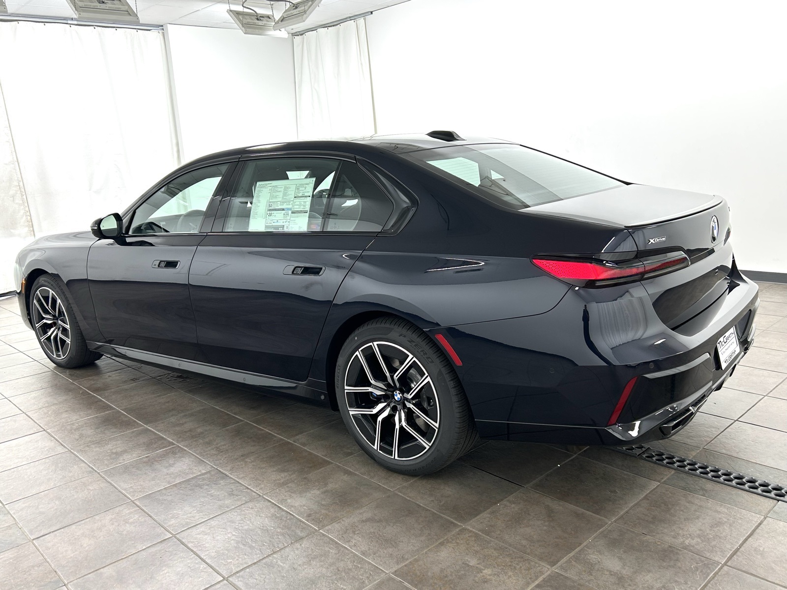 New 2025 Black BMW 760i xDrive image 3
