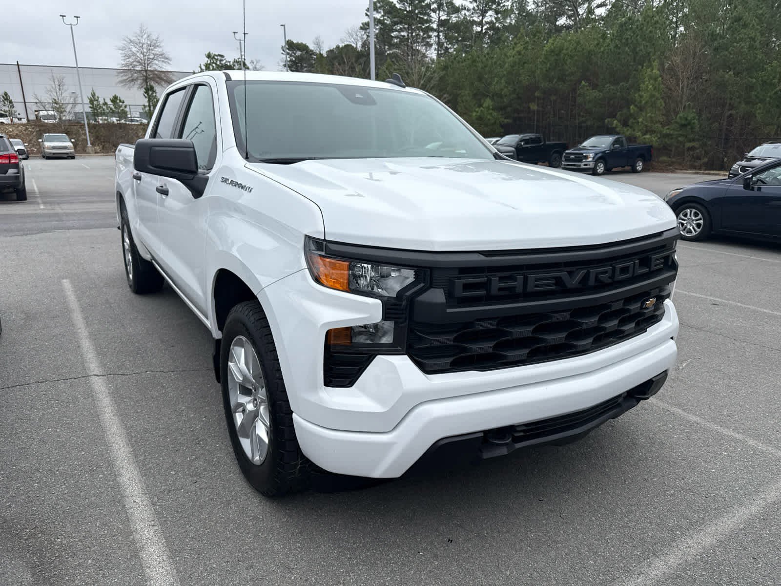Used 2024 Chevrolet Silverado 1500 Custom with VIN 1GCPDBEK5RZ216072 for sale in Little Rock