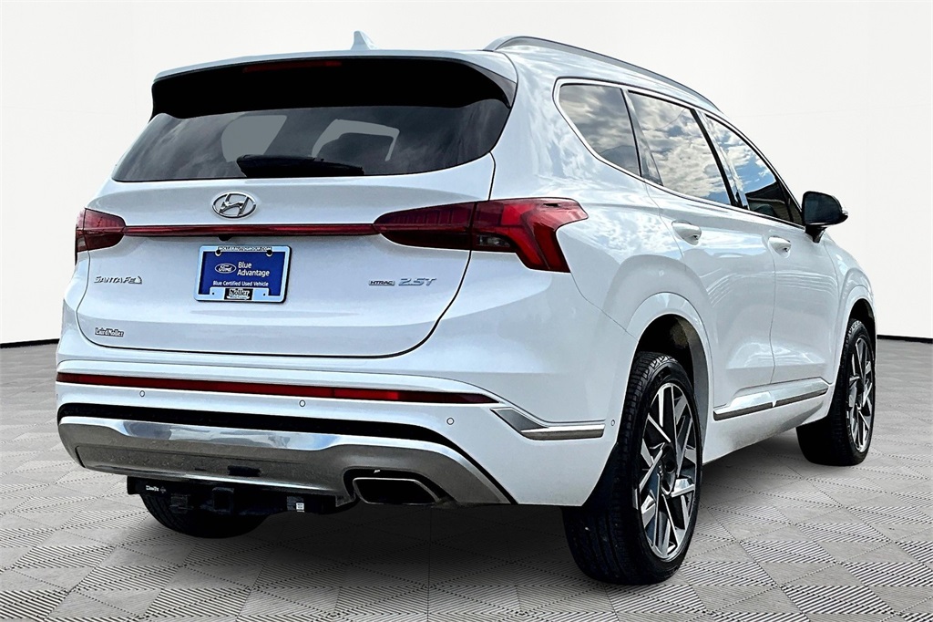 Certified 2022 Hyundai Santa Fe Calligraphy with VIN 5NMS5DAL1NH466330 for sale in Kansas City