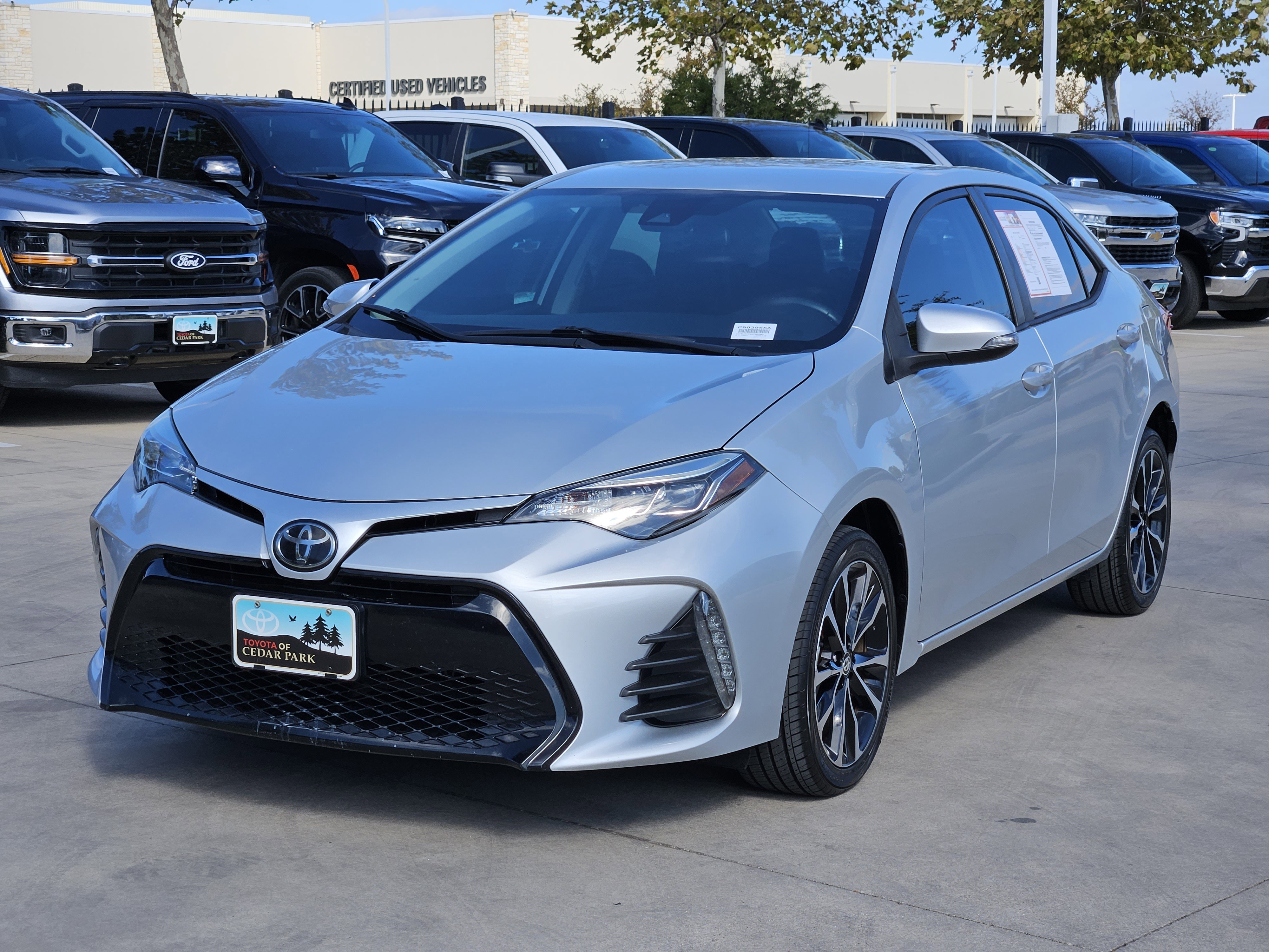 Used 2019 Toyota Corolla SE with VIN 5YFBURHE8KP902955 for sale in Leander, TX