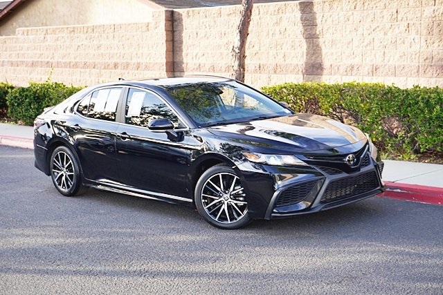 Used 2024 Black Toyota SE image 2