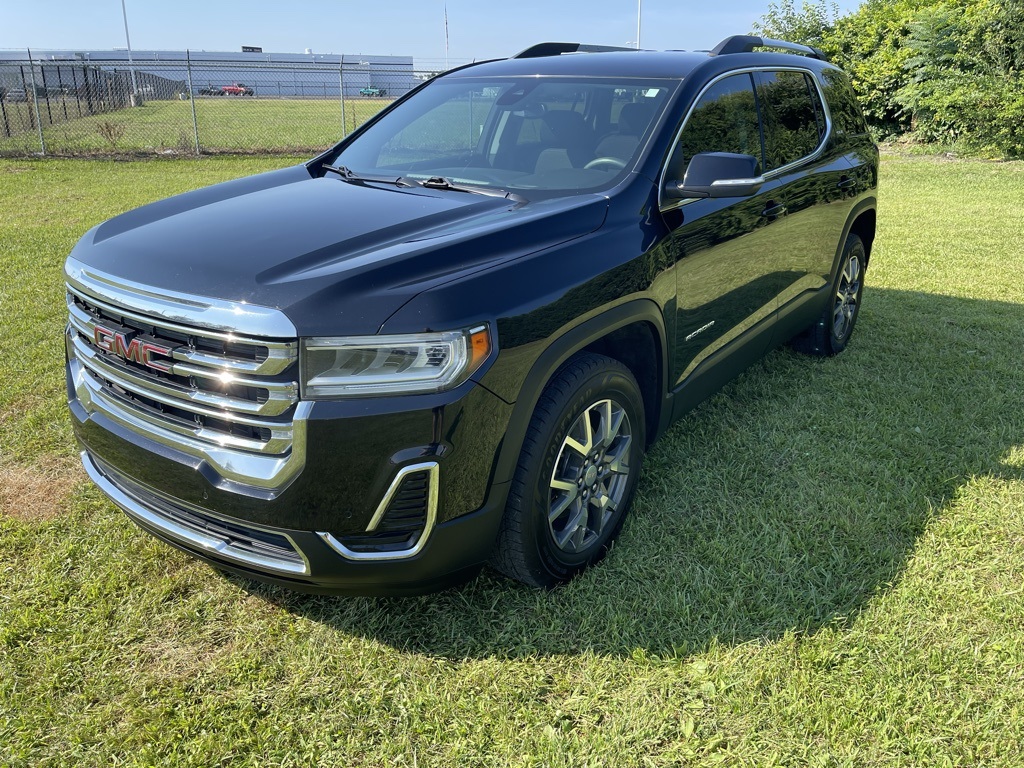 Used 2021 Ebony Twilight Metallic GMC SLE image 13
