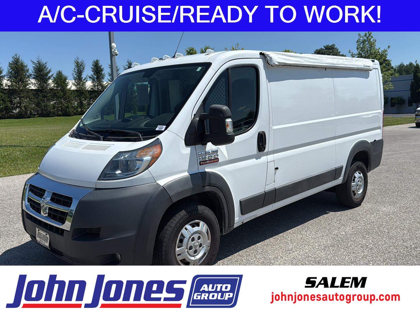 2017 RAM ProMaster Cargo Van