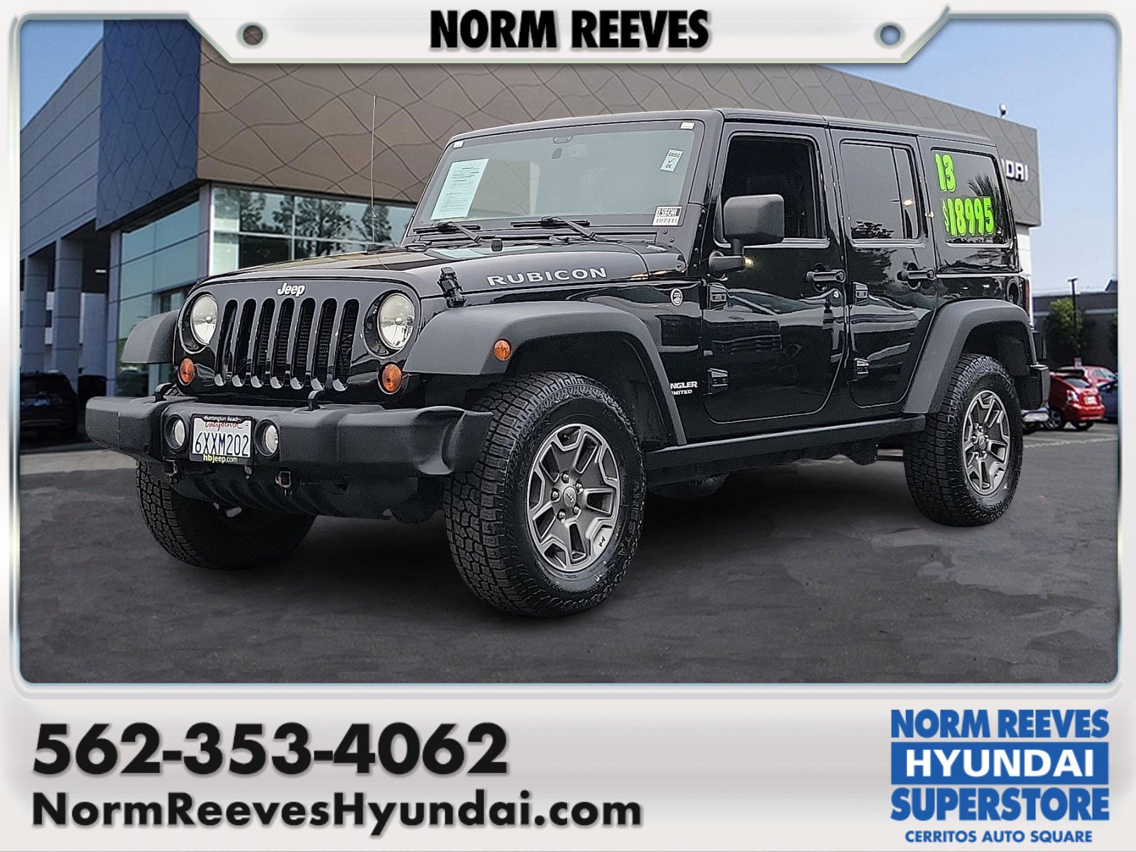 2013 Jeep Wrangler Unlimited Rubicon