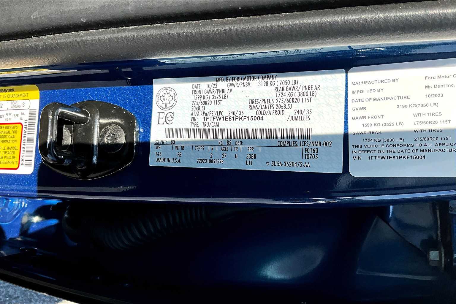 2023 Ford F-150 XLT photo 33