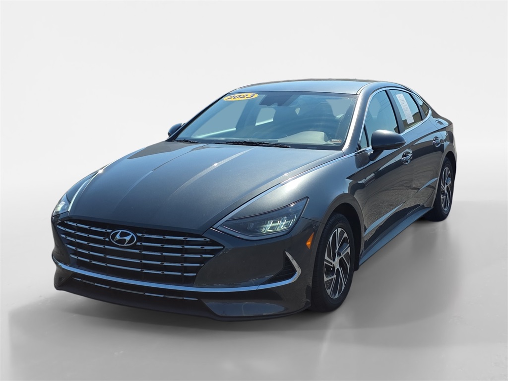 2023 Hyundai Sonata Hybrid Blue photo 4