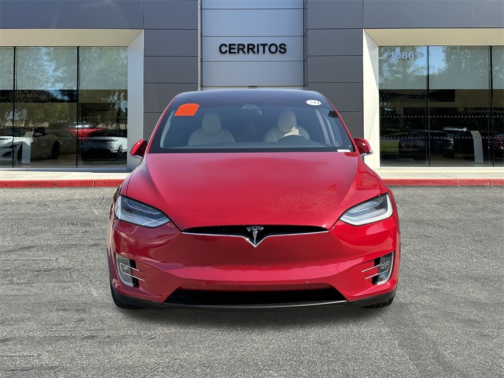 Used 2020 Tesla Model X Long Range with VIN 5YJXCDE26LF263588 for sale in Cerritos, CA
