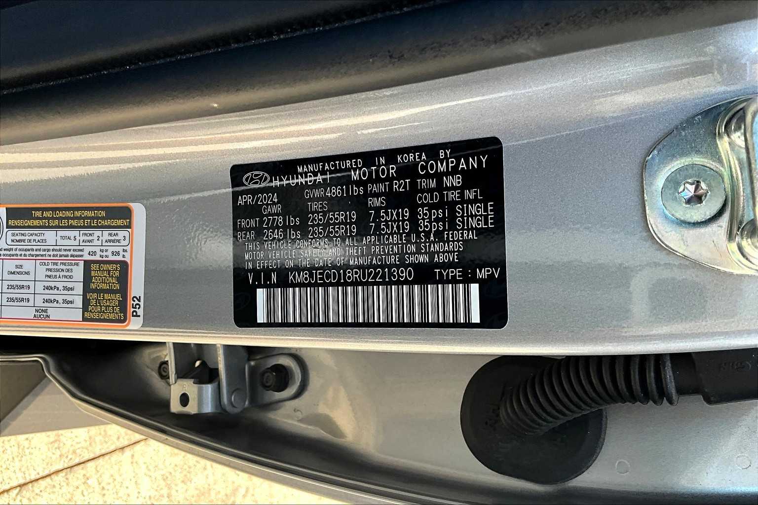 2024 Hyundai Tucson Hybrid Limited photo 29