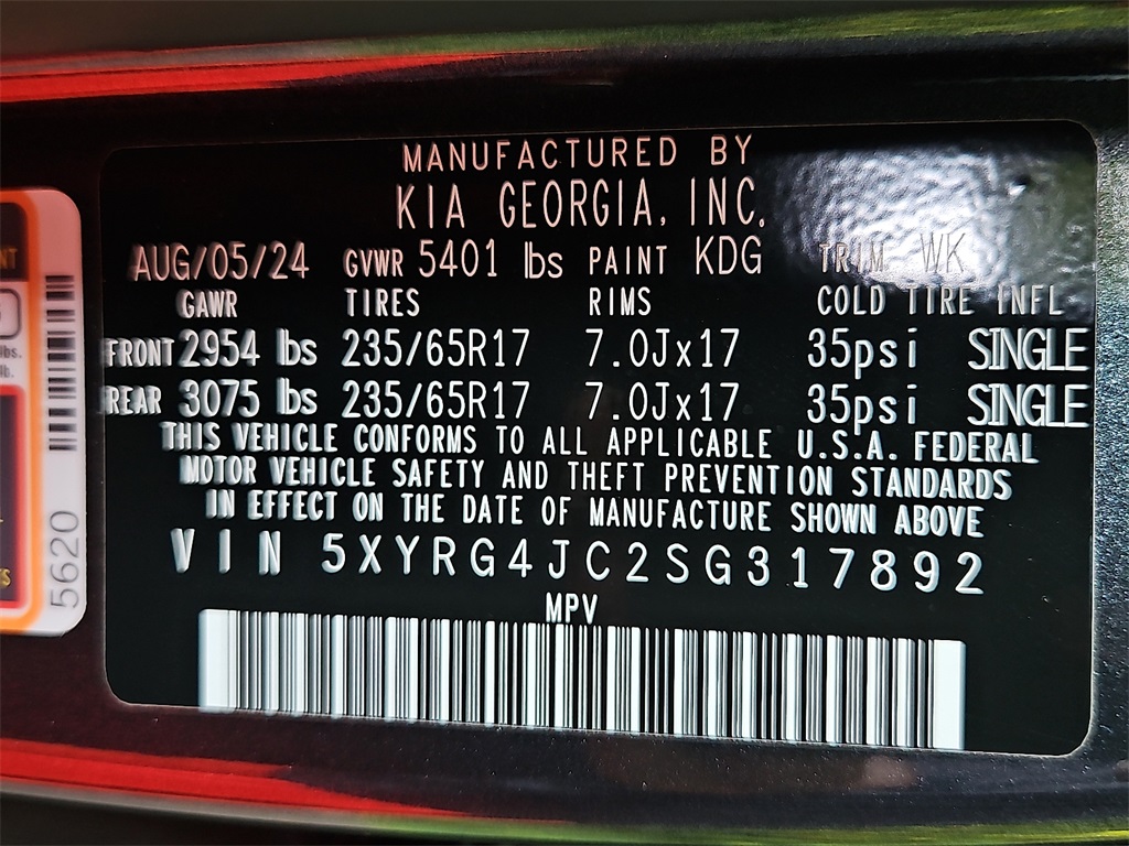 2025 Kia Sorento LX photo 25