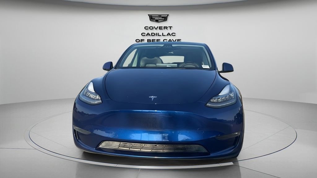Used 2021 Tesla Model Y Long Range with VIN 5YJYGDEE0MF094513 for sale in Austin, TX