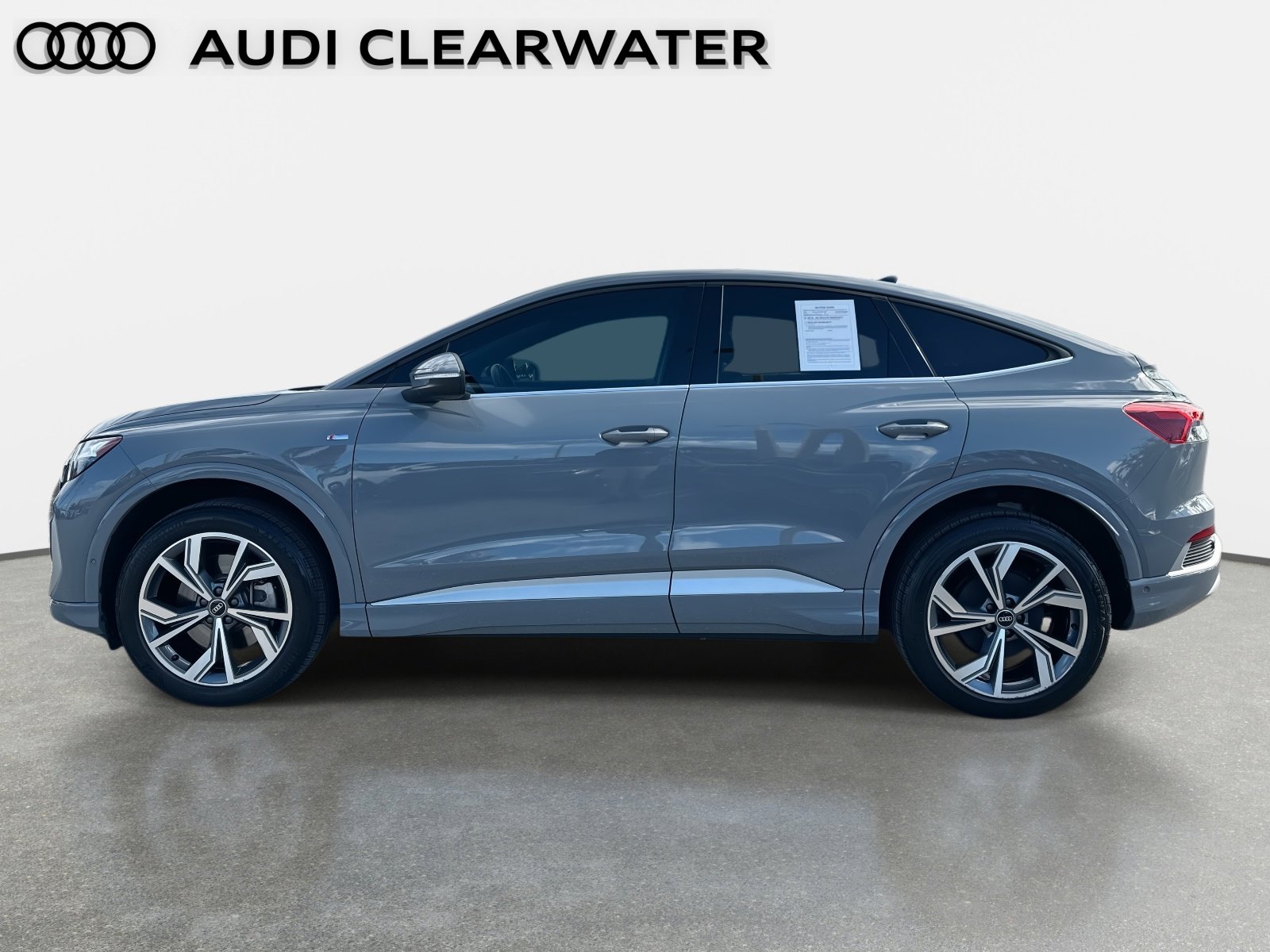 Certified 2023 Audi Q4 Sportback e-tron Premium Plus with VIN WA132BFZ7PP012568 for sale in Clearwater, FL