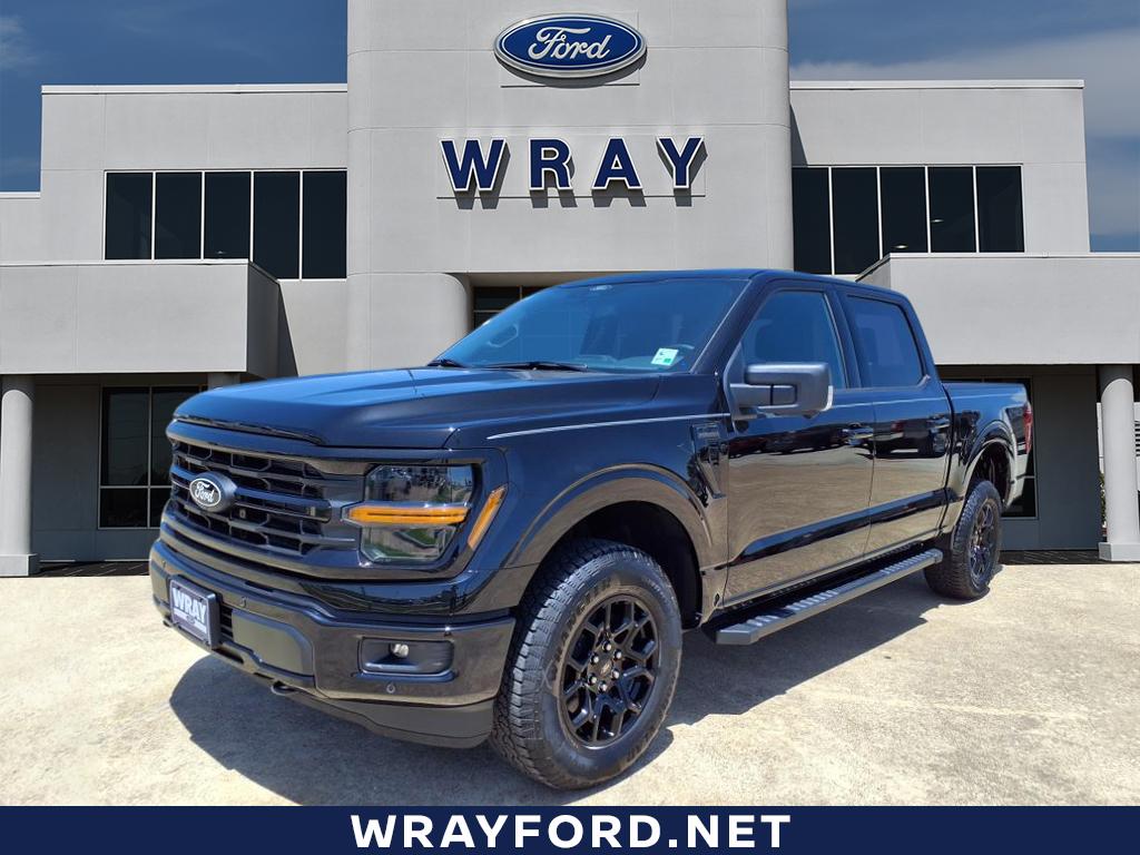 New 2025 Agate Black Metallic Ford XLT image 1