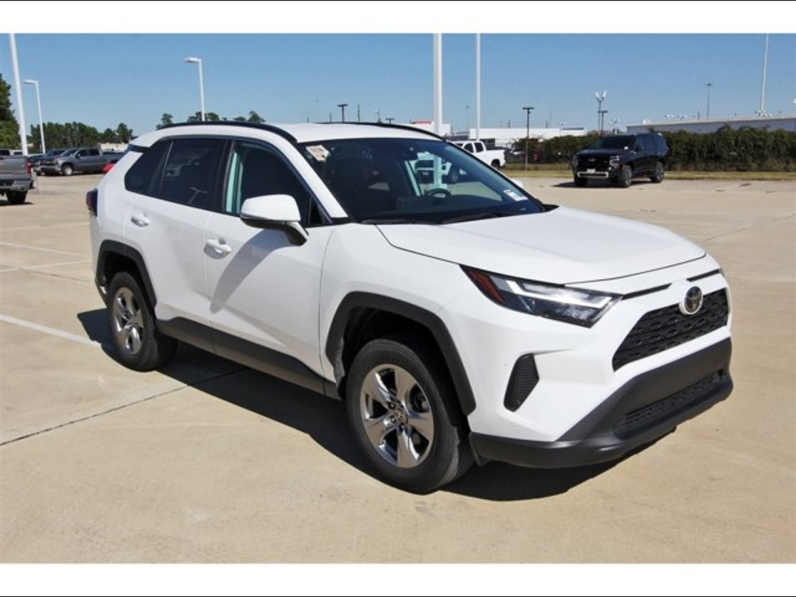2024 Toyota RAV4 XLE White at Robbins Nissan