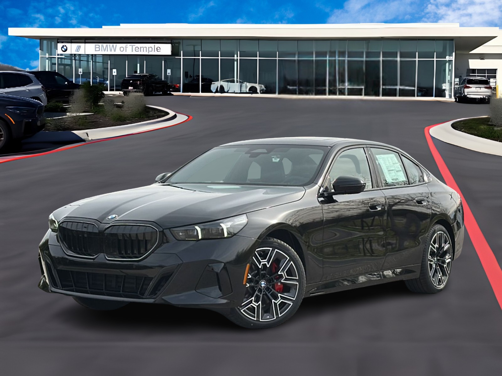 New 2025 Black Sapphire Metallic BMW i image 1