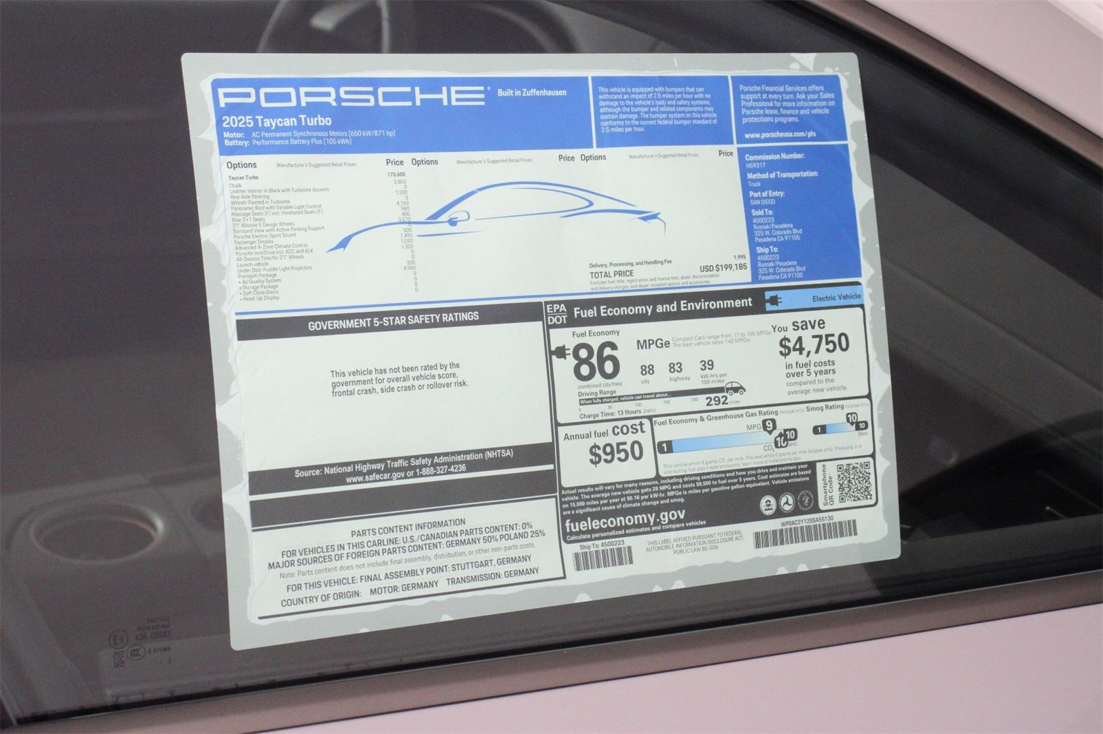 2025 Porsche Taycan Turbo photo 22