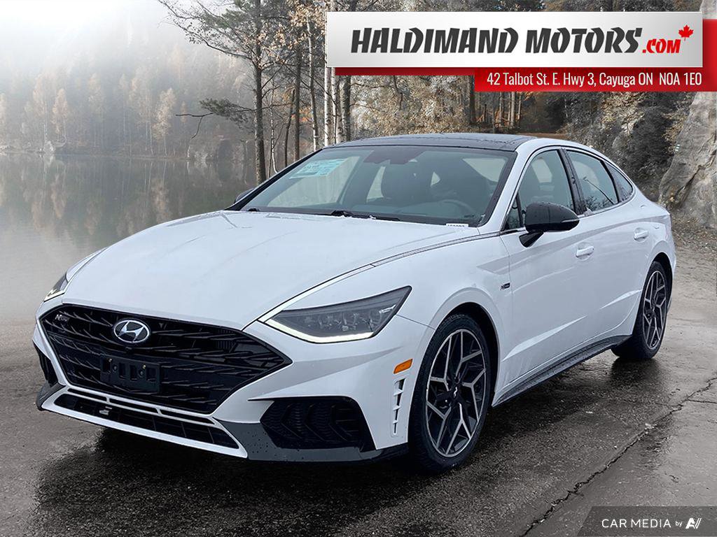 Used 2023 Serenity White Hyundai N Line image 1