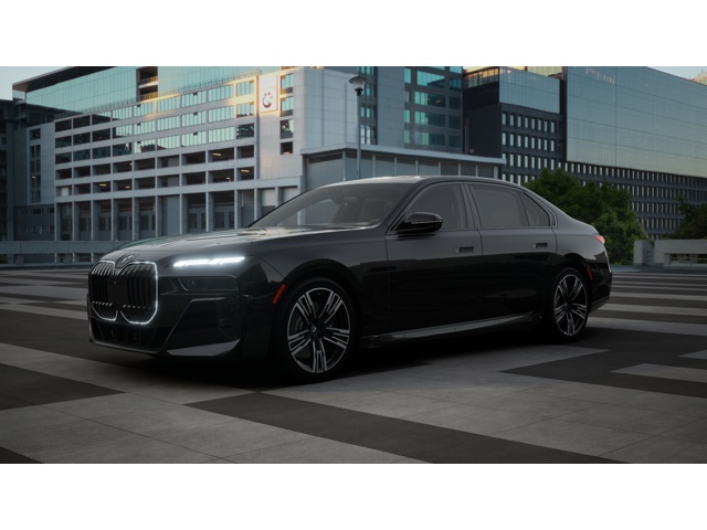 New 2026 Black Sapphire Metallic BMW 740i image 1