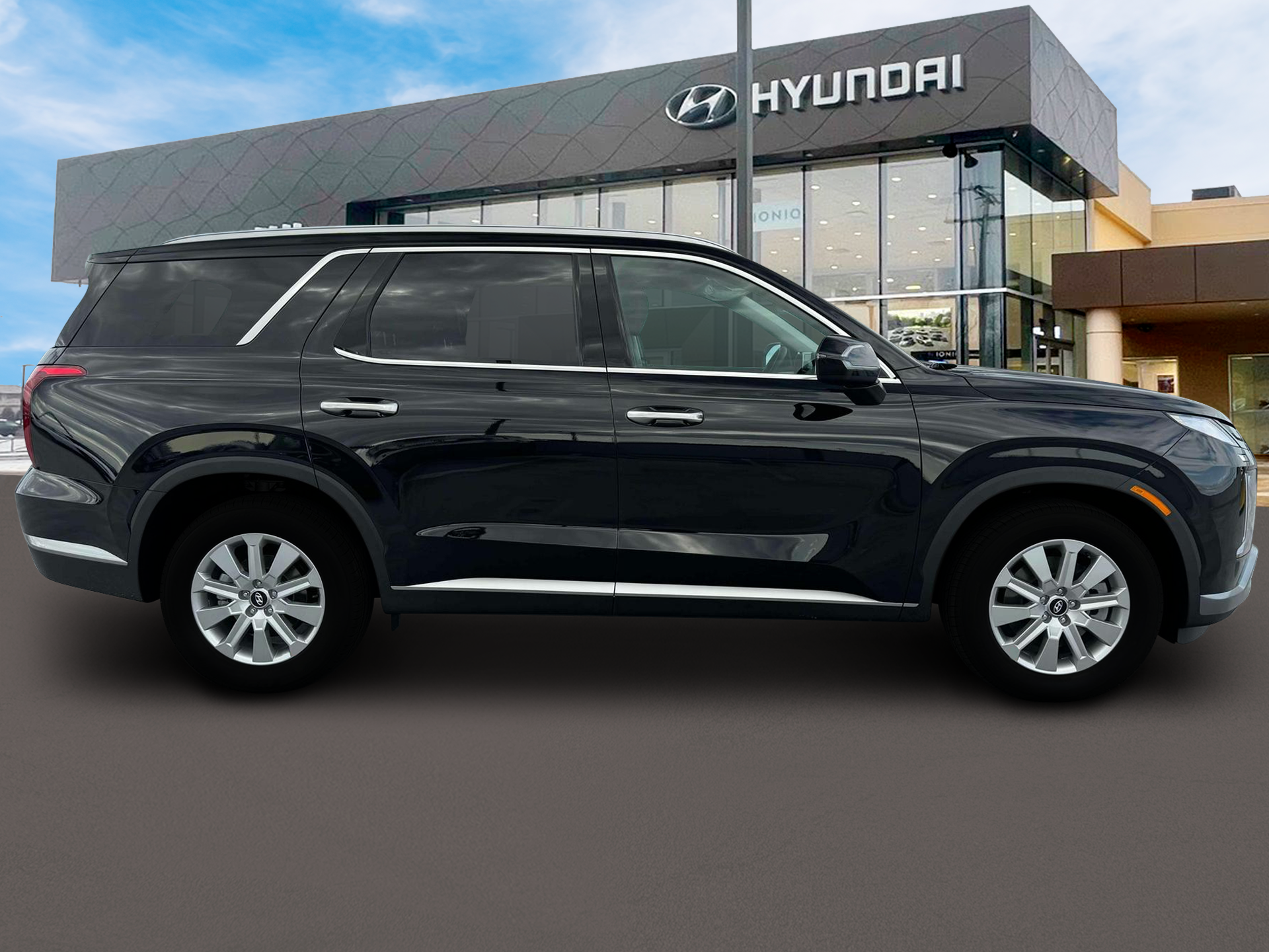 New 2025 Black Hyundai SEL AWD image 45