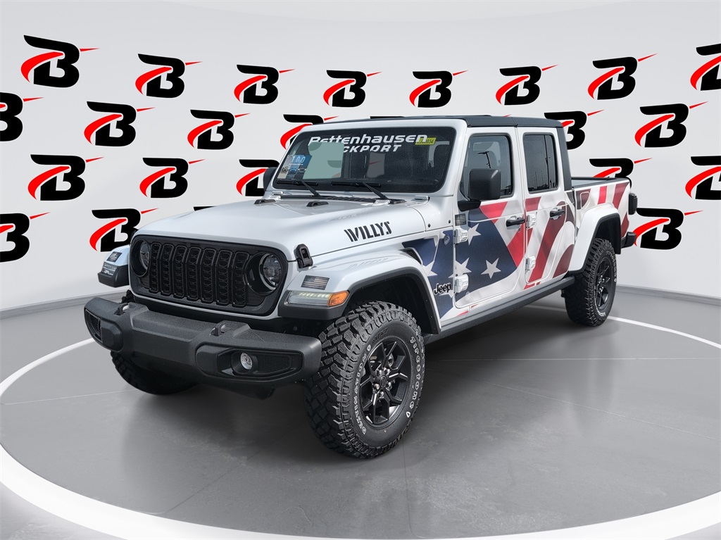 New 2025 Bright White Clear-Coat Exterior Paint Jeep Willys image 1