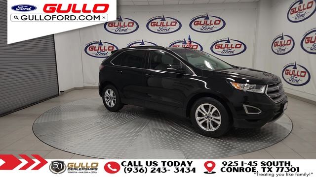 Used 2017 Ford Edge SEL with VIN 2FMPK3J93HBB96612 for sale in Conroe, TX