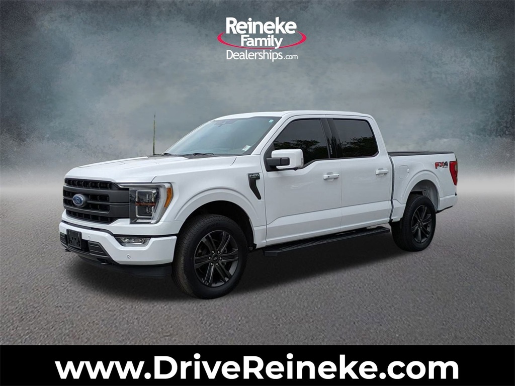 Used 2022 White Ford Lariat image 1