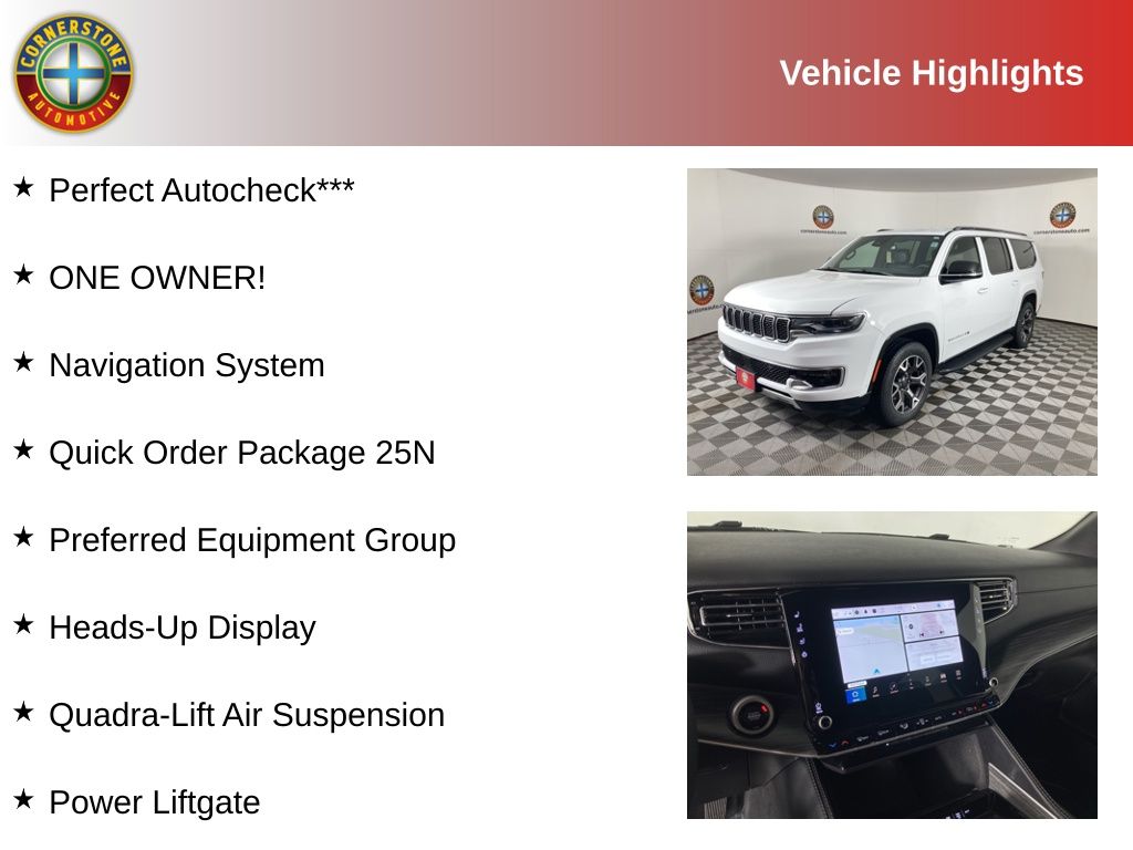 Used 2023 Jeep Wagoneer L Series III with VIN 1C4SJSDP5PS540712 for sale in Elk River, Minnesota