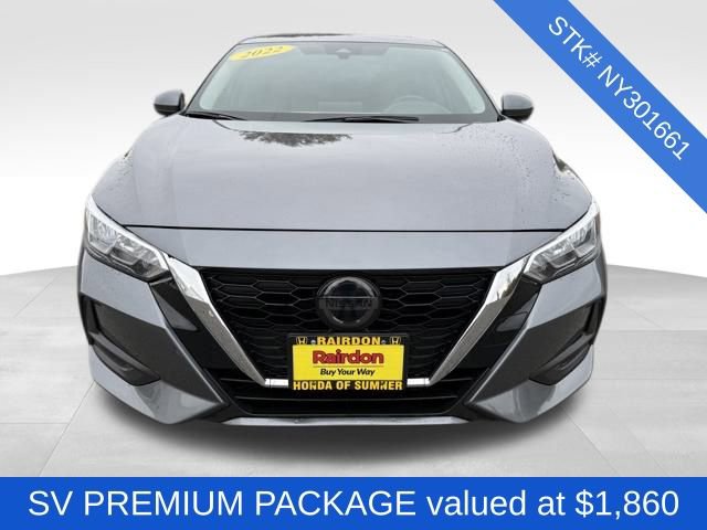 Used 2022 Nissan Sentra SV with VIN 3N1AB8CV7NY301661 for sale in Sumner, WA
