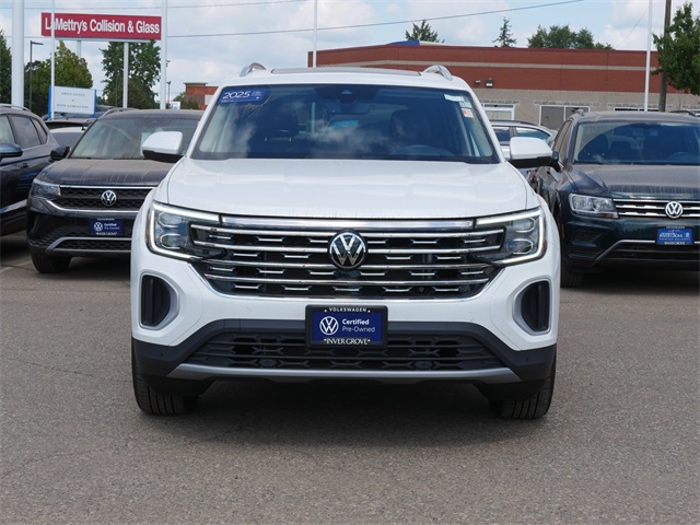 Certified 2025 Volkswagen Atlas SEL with VIN 1V2BR2CA9SC510958 for sale in Inver Grove Heights, Minnesota