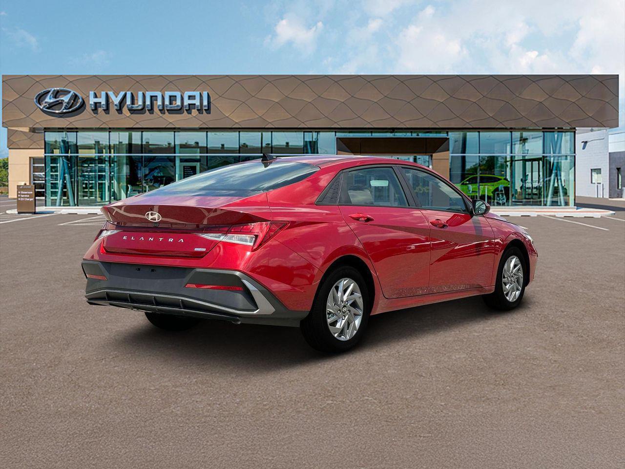 2025 Hyundai Elantra Hybrid Blue photo 7