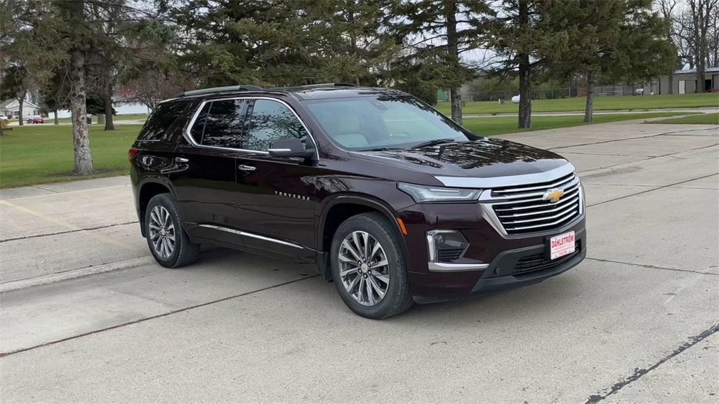 Used 2023 Chevrolet Traverse Premier with VIN 1GNEVKKW5PJ243979 for sale in Oslo, Minnesota