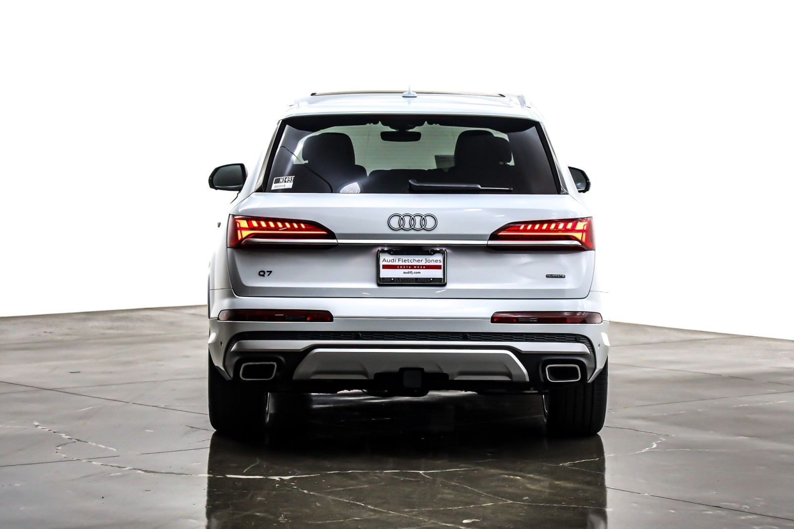 New 2025 Glacier White Metallic Audi Premium Plus 55 TFSI quattro image 3