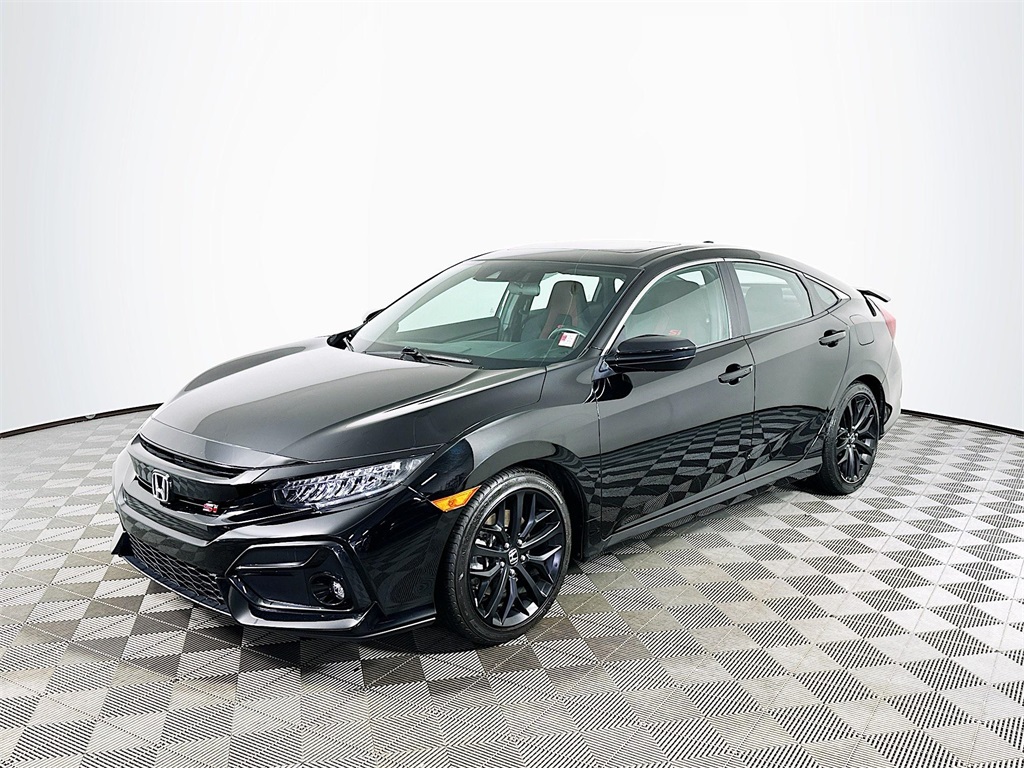 Used 2020 Crystal Black Pearl Honda Si image 1