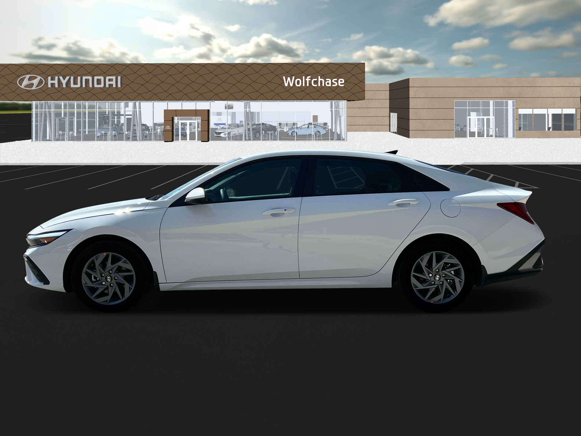 New 2025 White Hyundai Blue image 3