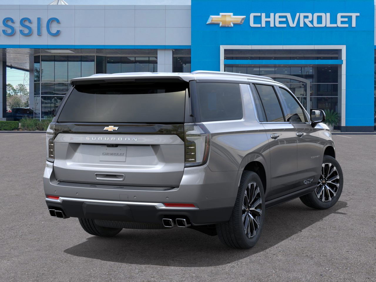 2025 Chevrolet Suburban High Country Gray at Classic Elite Chevrolet Sugar Land