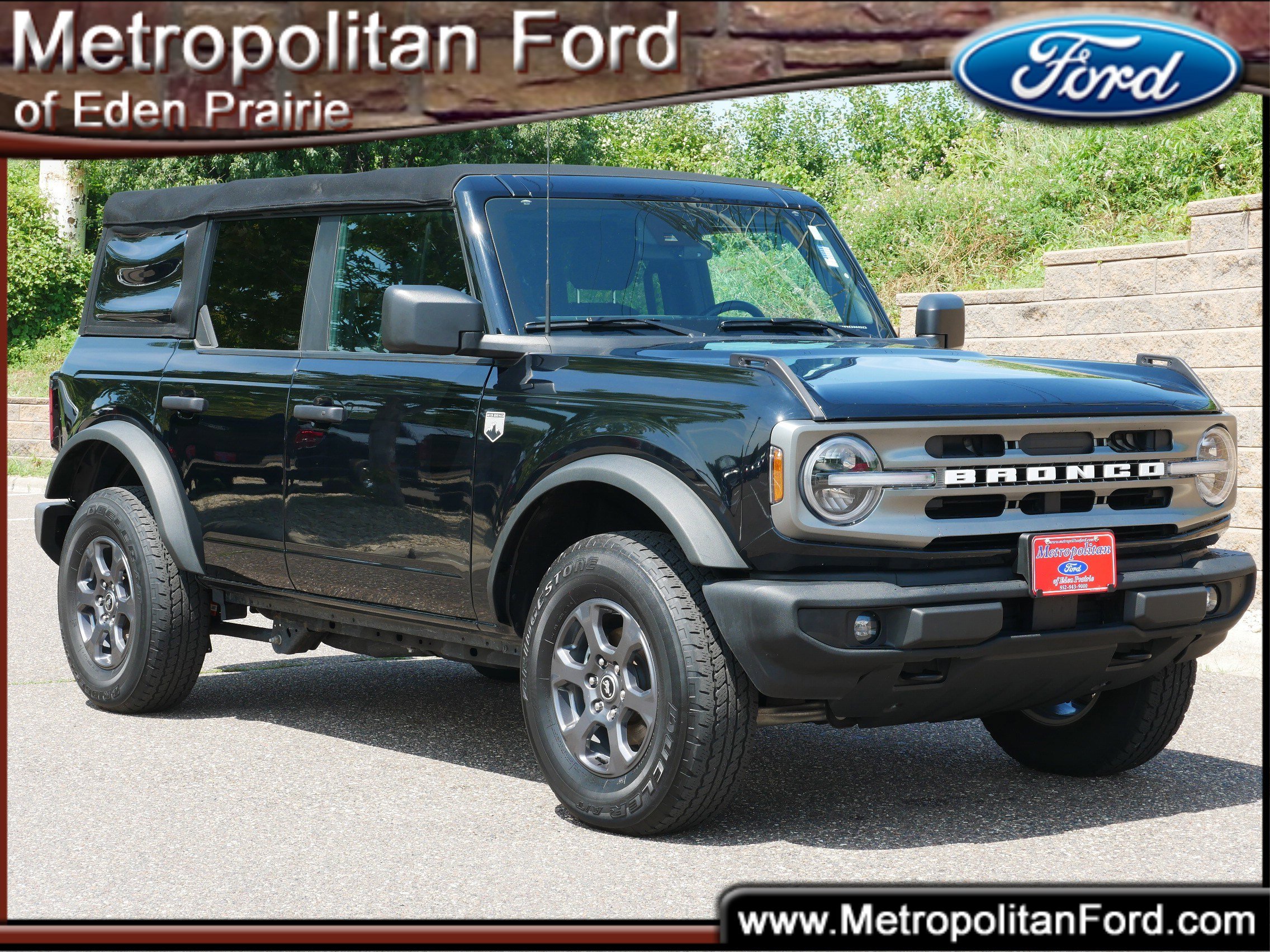 Used 2021 Ford Bronco 4-Door Big Bend with VIN 1FMDE5BH8MLB03623 for sale in Eden Prairie, Minnesota