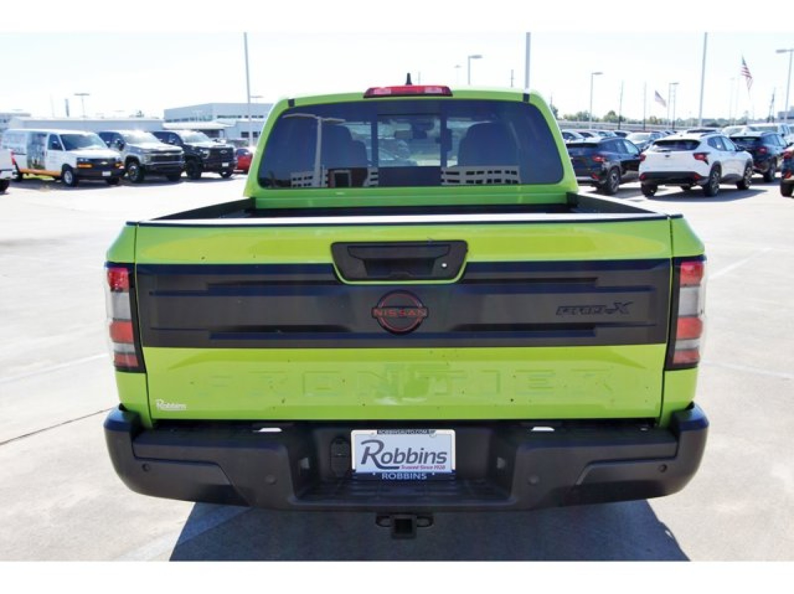 2026 Nissan Frontier Crew Cab PRO-X® Yellow at Robbins Nissan