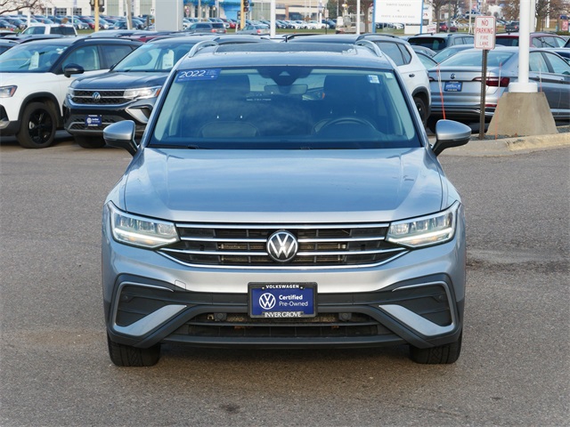 Certified 2022 Volkswagen Tiguan SE with VIN 3VV2B7AX1NM060124 for sale in Inver Grove Heights, Minnesota
