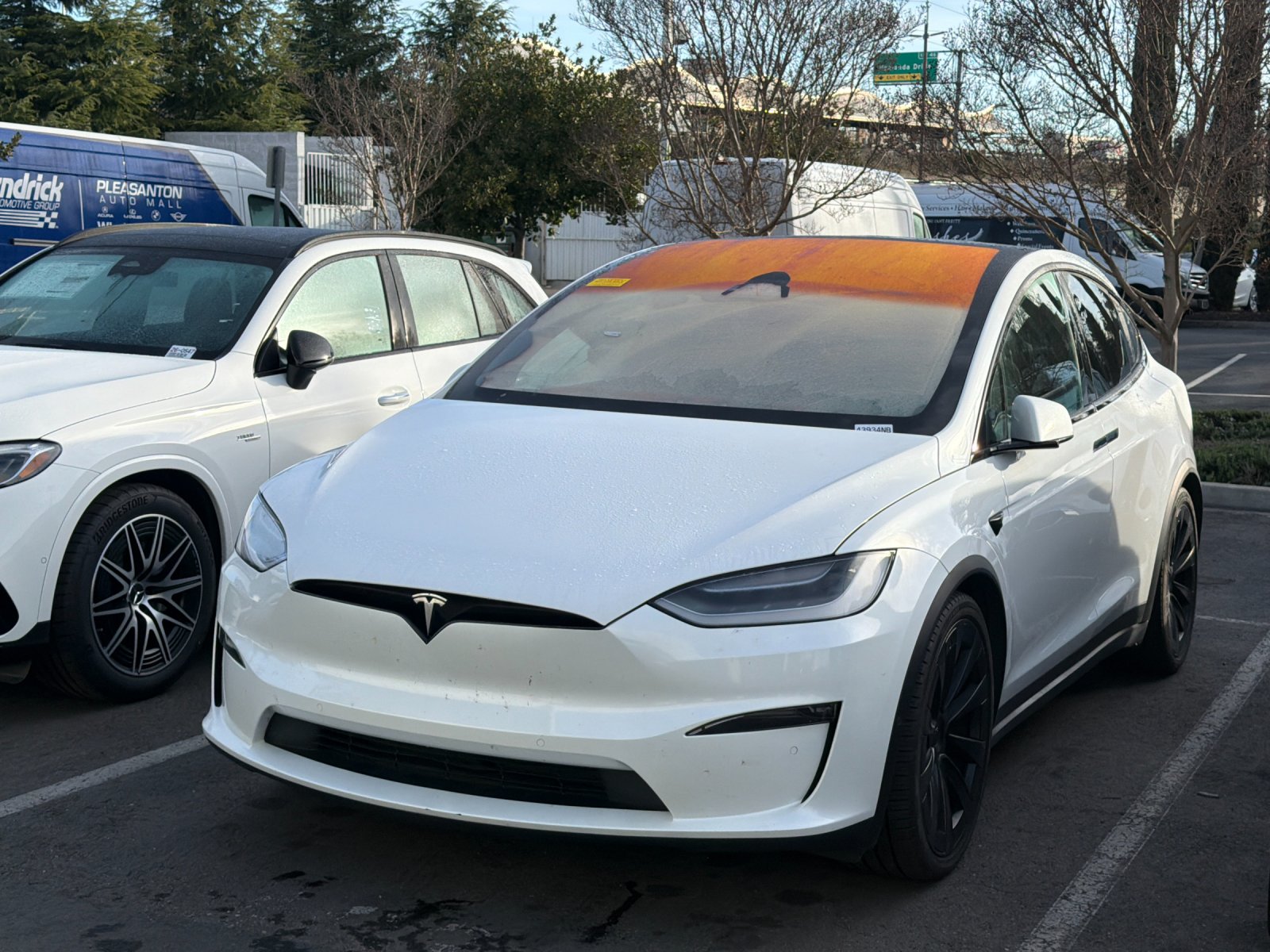 Used 2022 Tesla Model X Long Range with VIN 7SAXCAE58NF362945 for sale in Pleasanton, CA